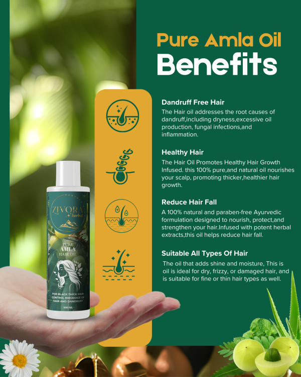 zivora herbal 100% pure red onion hair oil