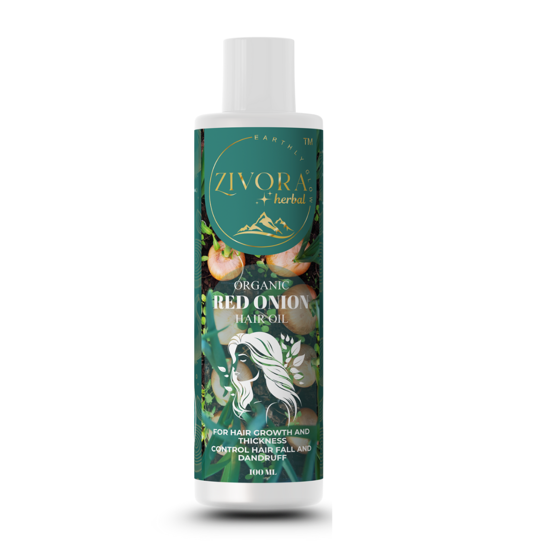 zivora herbal 100% pure red onion hair oil